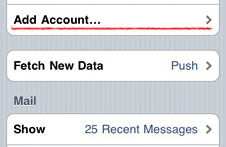Add Account...