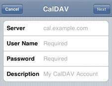 CalDAV